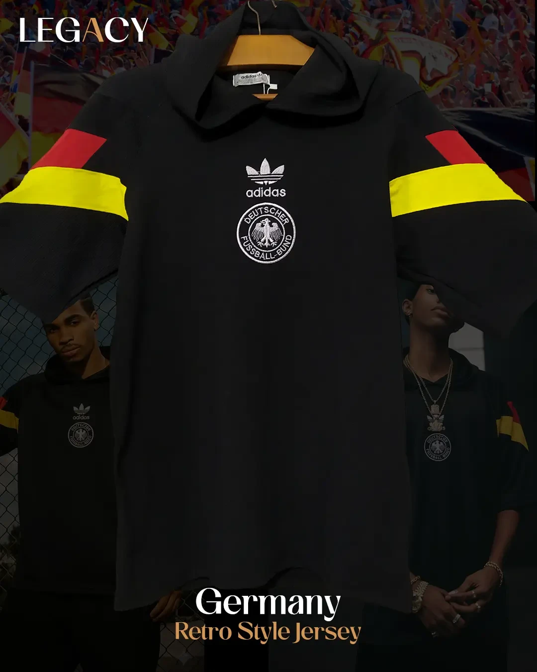 Germany Retro Cotton Jersey